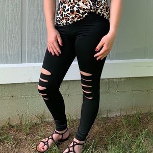 Distressed Leggings